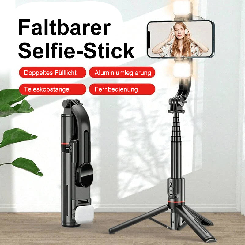 Blaudonau- Faltbares Selfie-Stick-Stativ