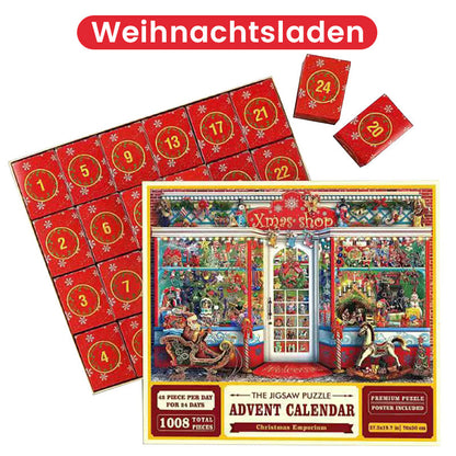 Blaudonau- Weihnachts-Puzzlebox B