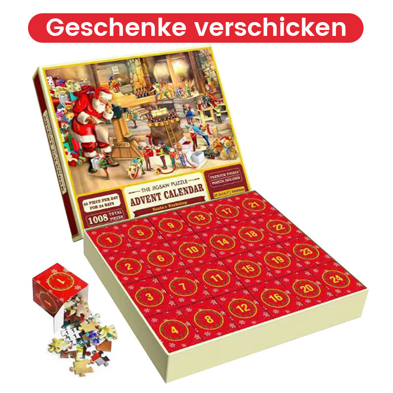 Blaudonau- Weihnachts-Puzzlebox A