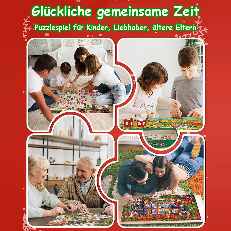 Blaudonau- Weihnachts-Puzzlebox