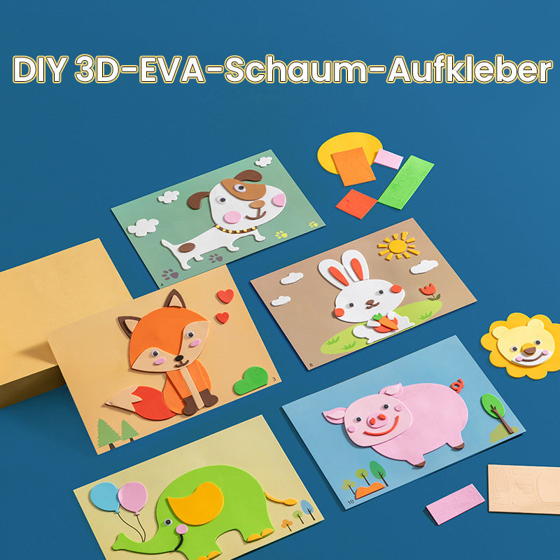 Blaudonau- DIY Kinder Handgemachte Aufkleber