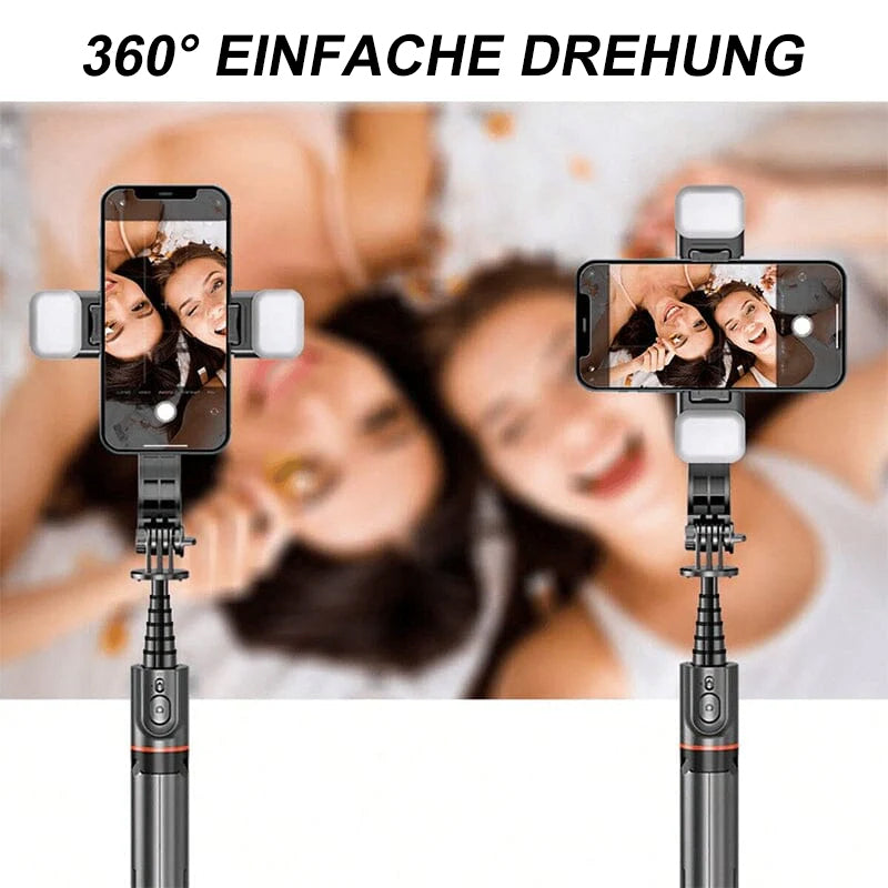 Blaudonau- Faltbares Selfie-Stick-Stativ