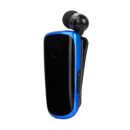 Blaudonau- Bluetooth-Kopfhörer mit Halsbandclip Blau