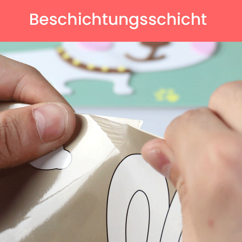 Blaudonau- DIY Kinder Handgemachte Aufkleber