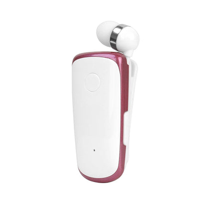 Blaudonau- Bluetooth-Kopfhörer mit Halsbandclip Rosa