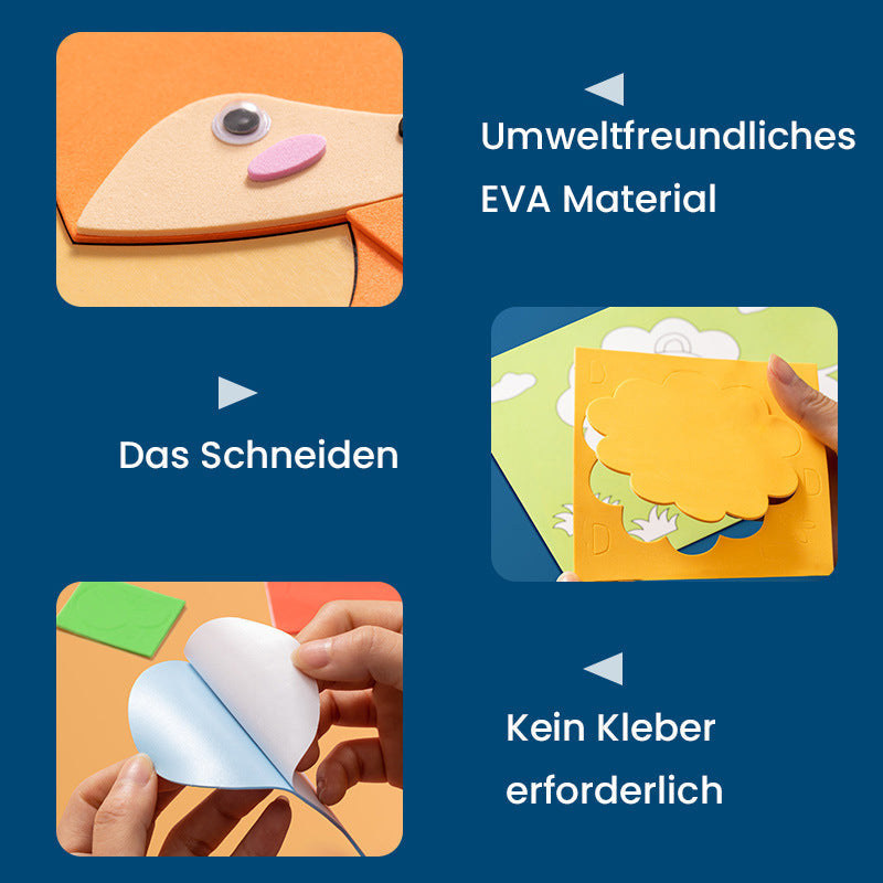 Blaudonau- DIY Kinder Handgemachte Aufkleber