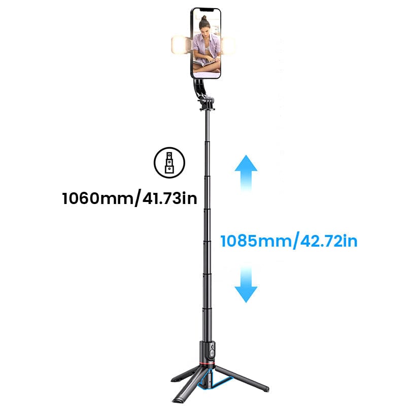 Blaudonau- Faltbares Selfie-Stick-Stativ