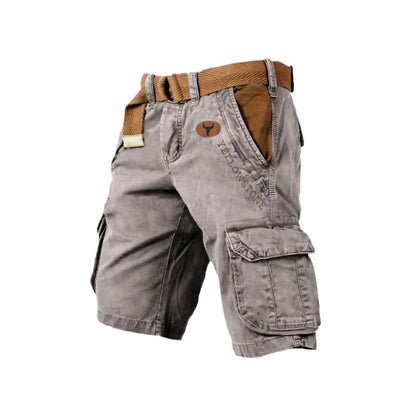 Blaudonau- Herren-Shorts mit mehreren Taschen