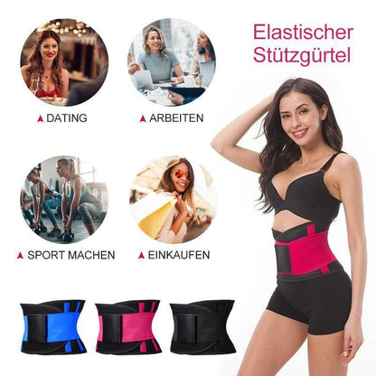 Blaudonau- Stützverstellbarer elastischer Sportgürtel