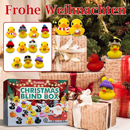 Blaudonau- Weihnachtensblindkasten-Ente im Baden-Weihnachtenskalender