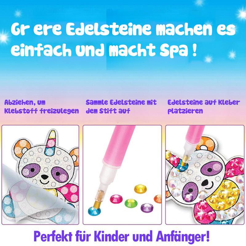 Blaudonau- DIY Handgemachte Malaufkleber für Kinder