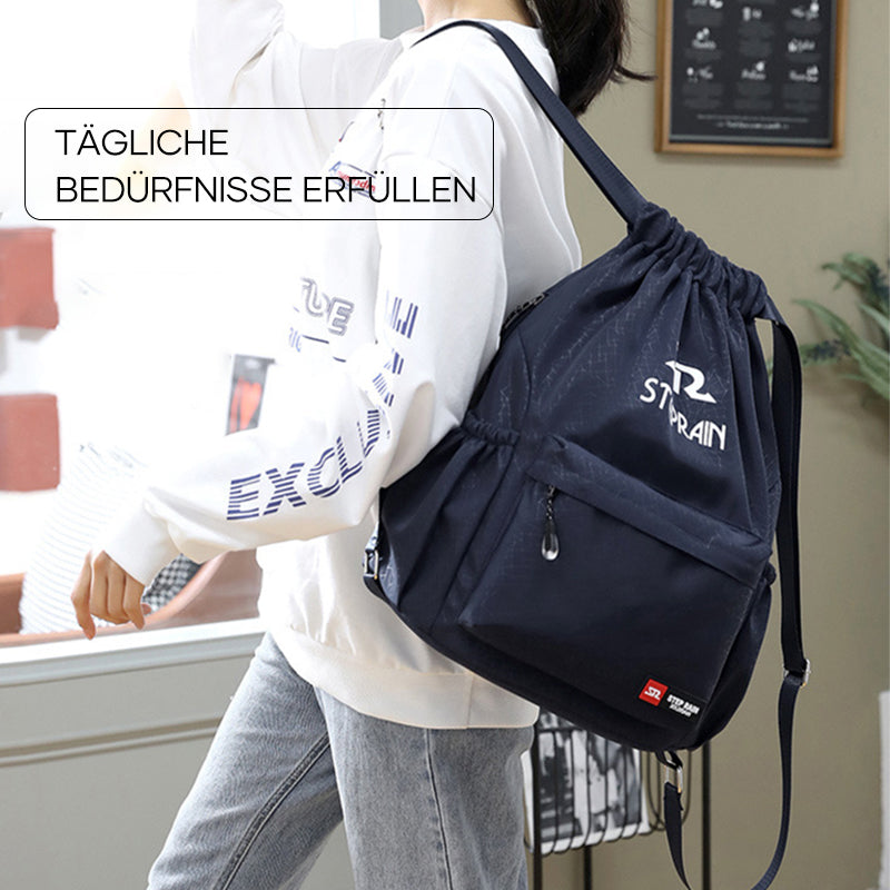 Blaudonau- Verstellbarer Outdoor-Reiserucksack mit Kordelzug