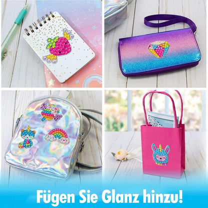 Blaudonau- DIY Handgemachte Malaufkleber für Kinder