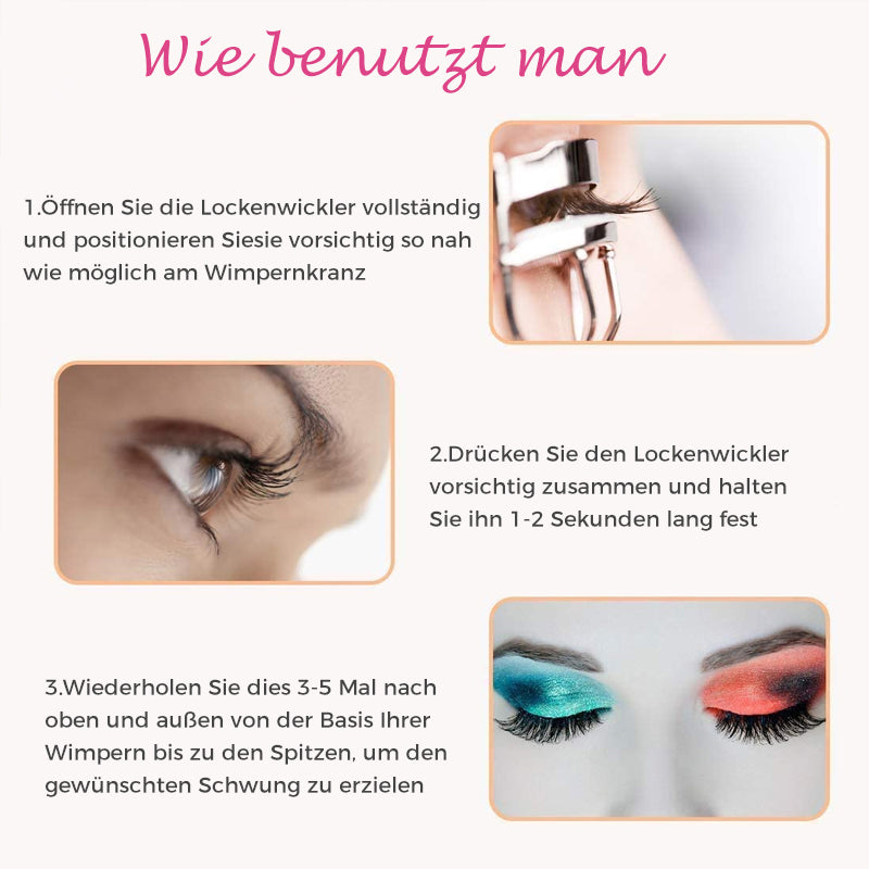 Blaudonau- Wimpernclip-Set