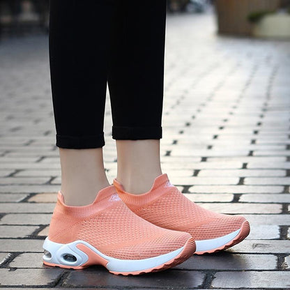 Blaudonau- Atmusaktive Laufschuhe für Sport und Freizeit Orange