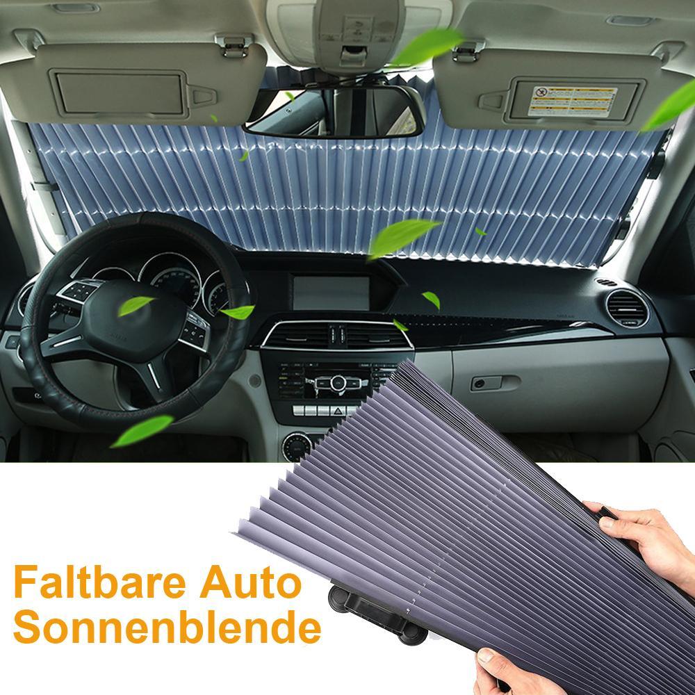 Blaudonau- Faltbare Auto Windschutzscheibe Sonnenblende