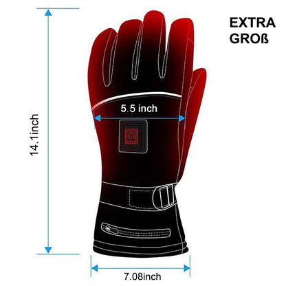 Blaudonau- Neues Upgrade für elektrisch beheizte Handschuhe (bestes Geschenk in diesem Winter)