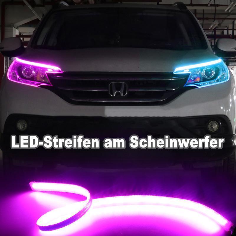 Blaudonau- Flexibler Tag- und Nachtfahrlichtstreifen mit LED