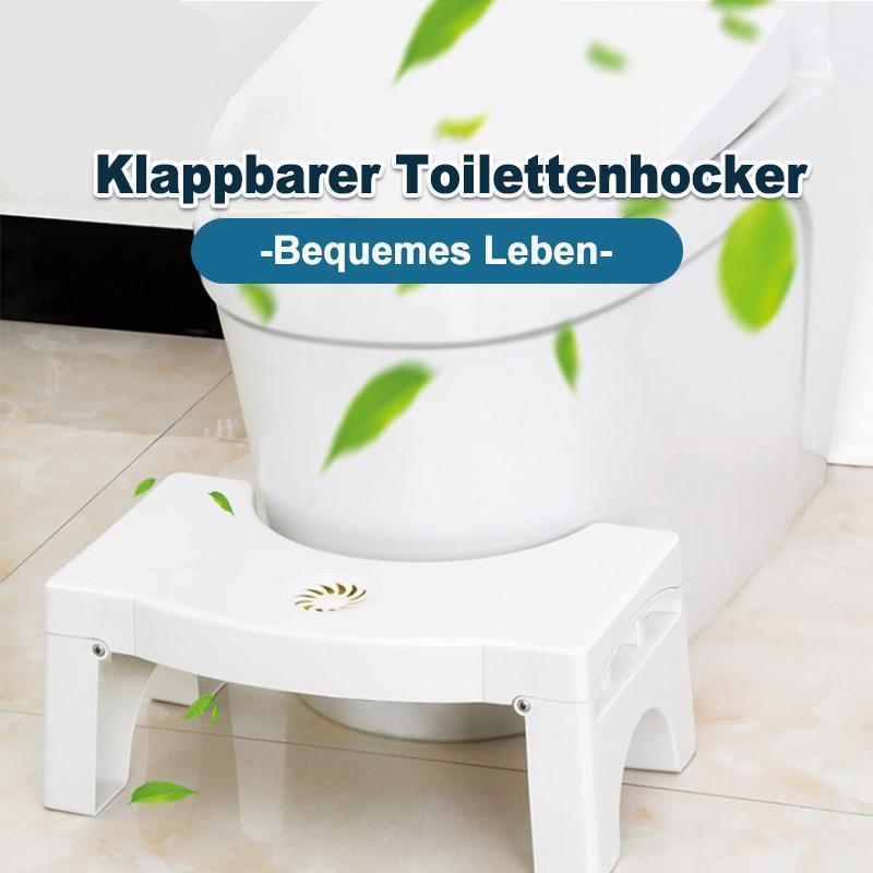 Blaudonau- Klappbarer Multifunktions-Toilettenhocker