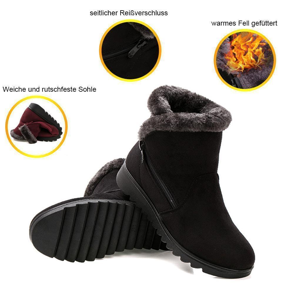 Blaudonau- Damen warme Schneestiefel, 1 Paar