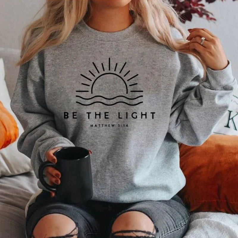 Blaudonau- SELENE - "BE THE LIGHT" Sweatshirt