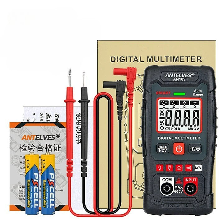 Blaudonau- Verbessertes EBTN LCD-Multimeter Einfaches Ablesen und Messen