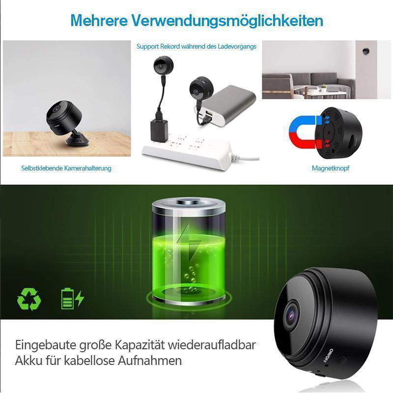 Blaudonau- 1080p magnetische WiFi Mini Kamera