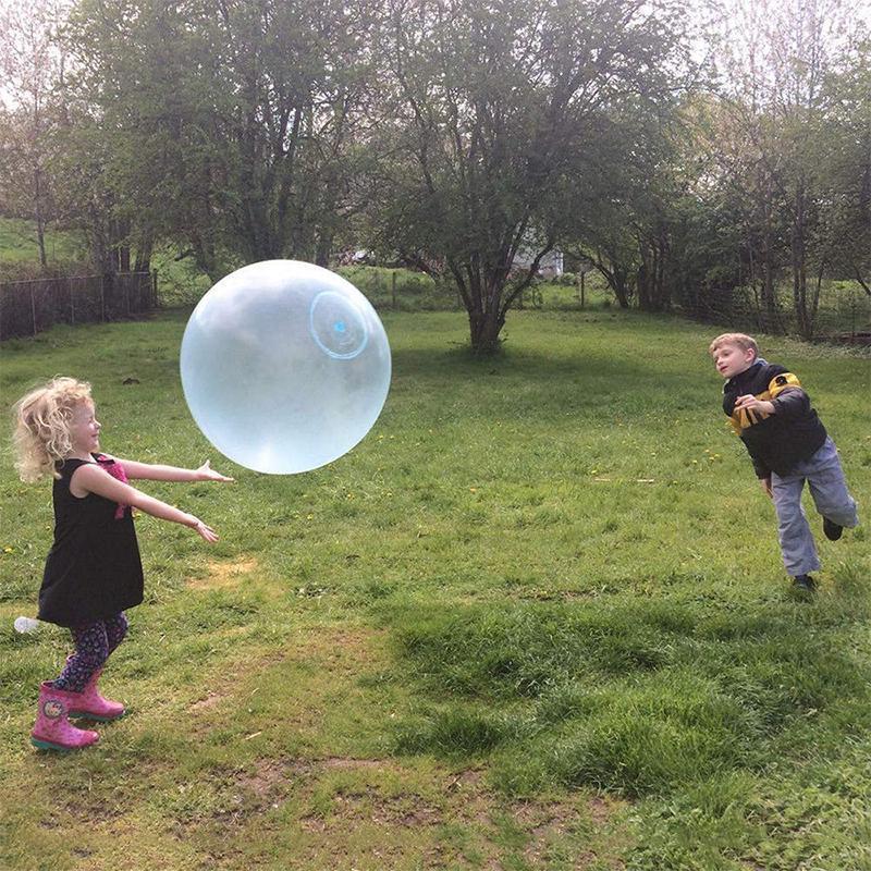 Blaudonau- Aufblasbarer Reißfester Bubble Ball