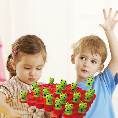 Blaudonau- Frosch-Balance-Spielzeug-Set für Kinder