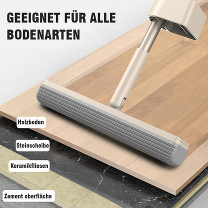 Blaudonau- Kleber Cotton Mop, mit zwei Moppköpfe