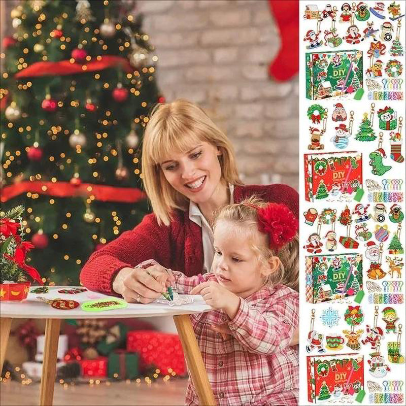 Blaudonau- Christmas Painting Sticker Kit