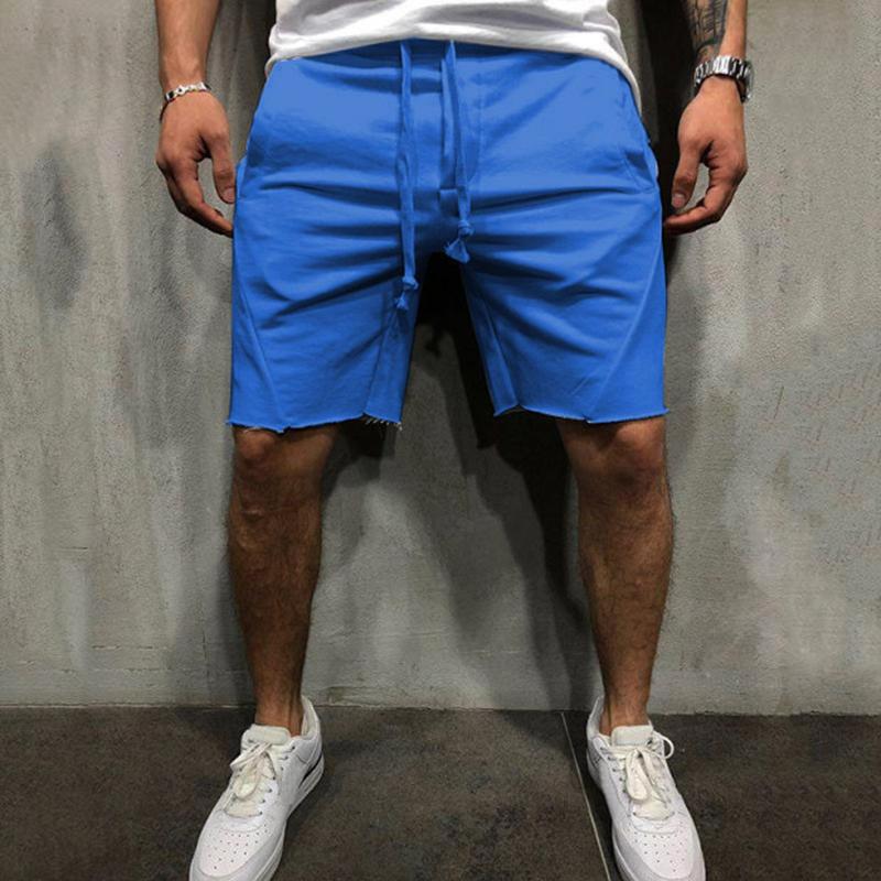 Blaudonau- Herr Lose elastische Taillenshorts Orange