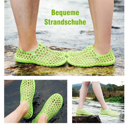 Blaudonau- Halb Geschlossen Art-offene Sandale, Unisex Slip-on Strandschuhe