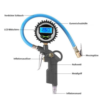 Blaudonau- Hochpräzises Reifendruckmessgerät