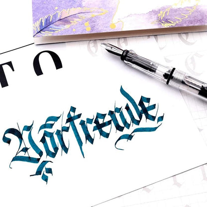 Blaudonau- Künstlerischer Schriftstift