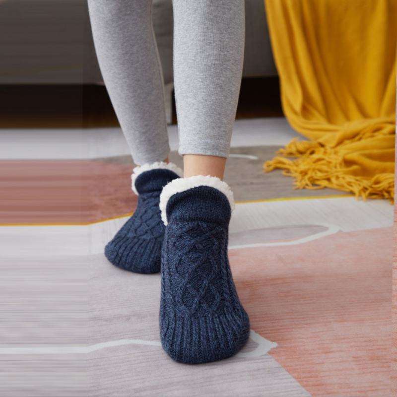 Blaudonau- (🎅FRÜHWEIHNACHTSVERKAUF – 50 % RABATT) Rutschfeste Thermosocken für den Innenbereich