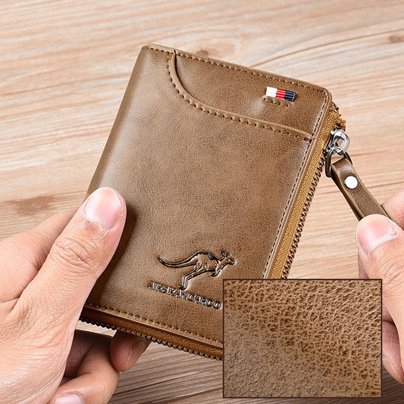 Blaudonau- RFID Blocking Wallet für Herren