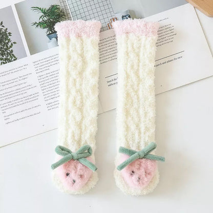 Blaudonau- Flauschige Wintersocken für Babys