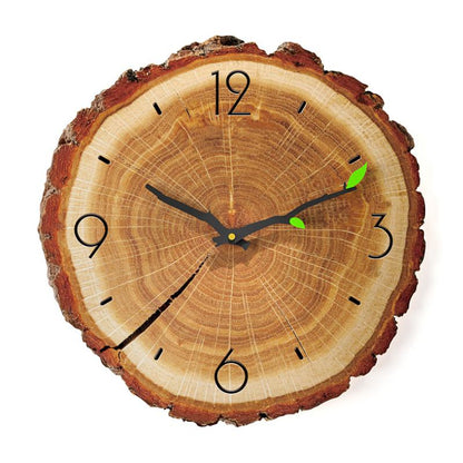 Blaudonau- Kreative Holzmaserung Wanduhr MW020-4