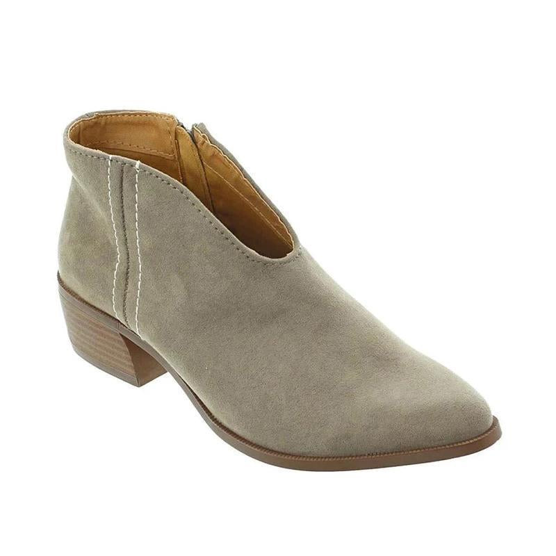 Blaudonau- Damen Stilvolle Sexy Slip On Stiefel