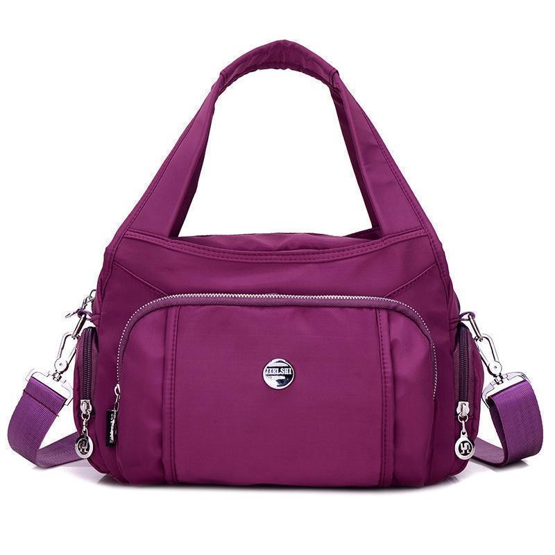 Blaudonau- Wasserdichte bequeme Crossbody-Tasche VIOLETT