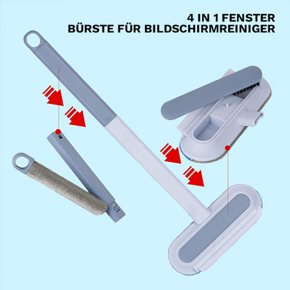 Blaudonau- 4-in-1 Fensterscheiben Reinigungsbürste