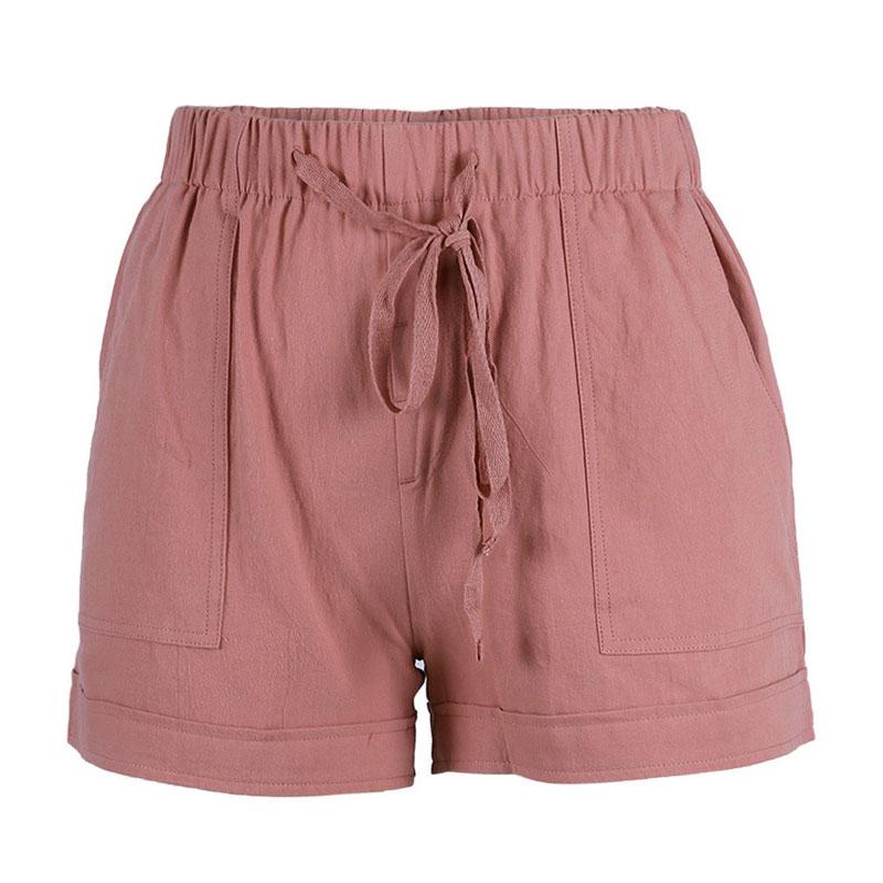 Blaudonau- Lässige Shorts für Frauen