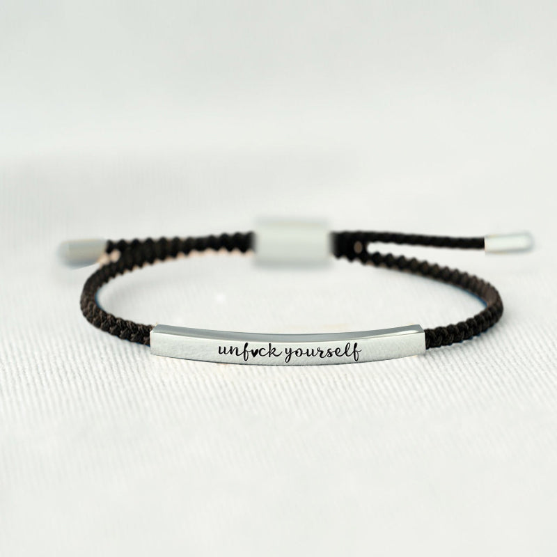 Blaudonau- Armband „UNF CK YOURSELF“