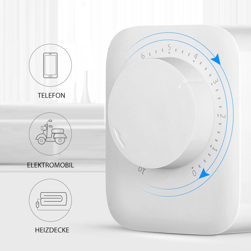 Blaudonau- Mechanischer Timer für Steckdose