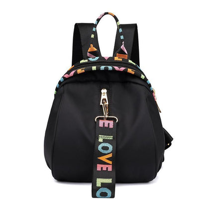 Blaudonau- Modischer Damen Rucksack Schwarz