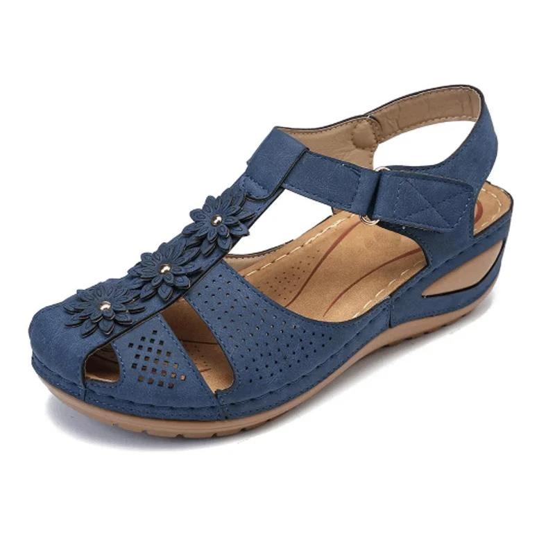 Blaudonau- Bequeme Sandalen mit weichen Sohlen