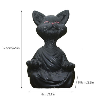 Blaudonau- Buddha Katze