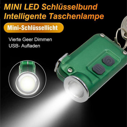 Blaudonau- MINI LED Schlüsselbund Intelligente Taschenlampe