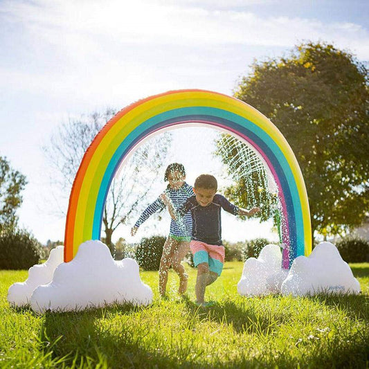 Blaudonau- Aufblasbarer Wassersprühnebel Regenbogen